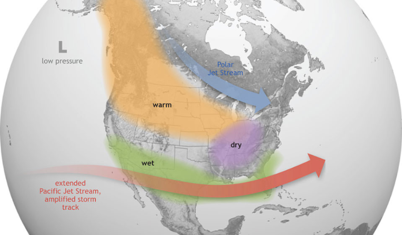 Early storms image of El Niño weather patterns
